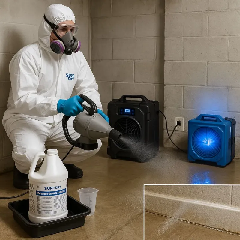Sanitization and Odor Removal process in Lake Grove, NY